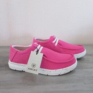 Ariat Youth Kid's Hilo Slip on Sneaker Shoe Hottest Pink 10050909